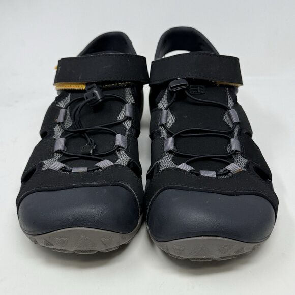 Teva Flintwood Sandals Mens 10 Black Mesh Hiking Water Ankle Strap Hook Loop main image 8